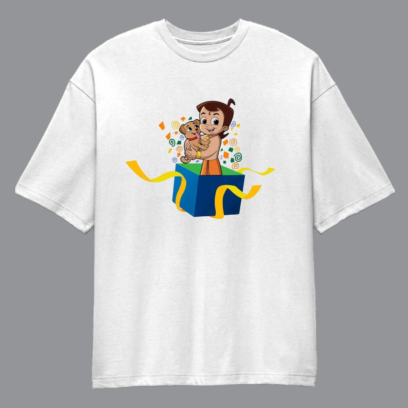 Chhota Bheem Oversized Boys T-Shirt