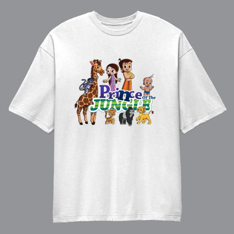 Prince Of The Jungle Oversized Unisex T-Shirt