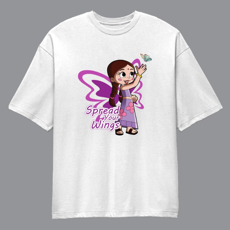 Chutki Oversized Girls T-Shirt