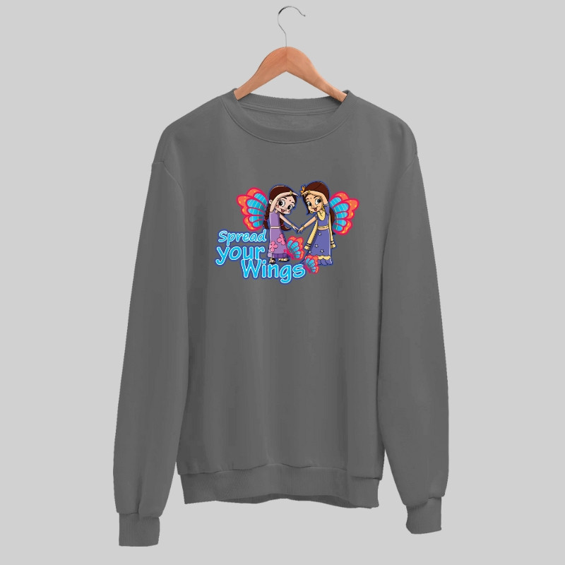 Spread Your Wings girls Sweatshirt