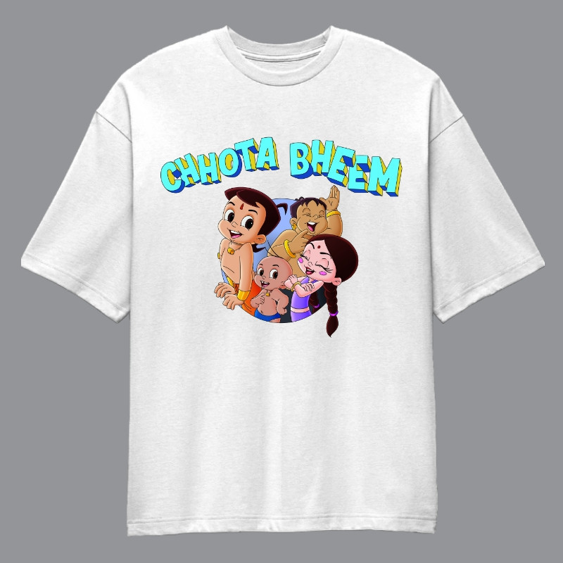 Chhota Bheem Bliss Oversized Unisex T-Shirt