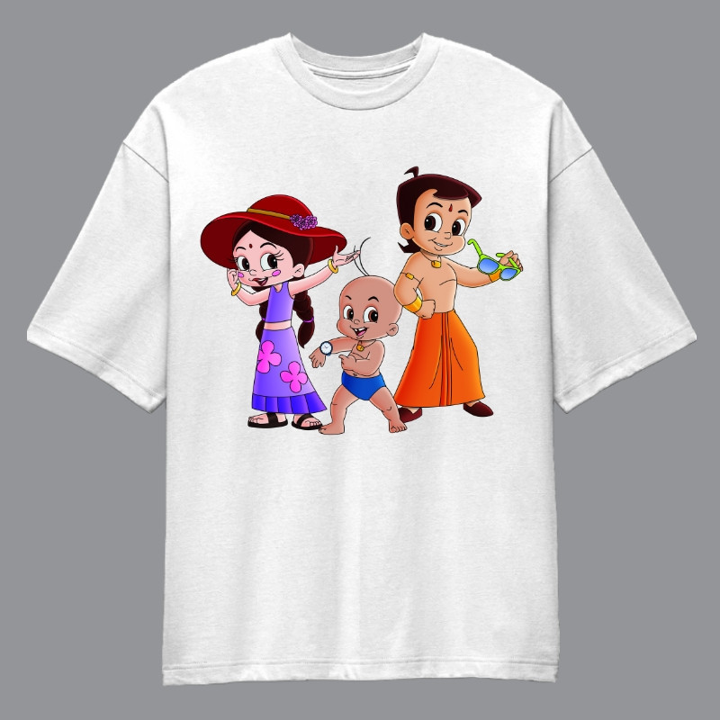 Bheem Adventure Squad Unisex Oversized T-Shirt