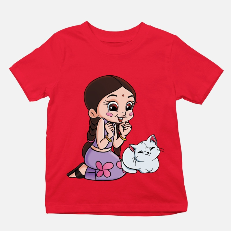 Joyful Chutki Girls Kid T-Shirt