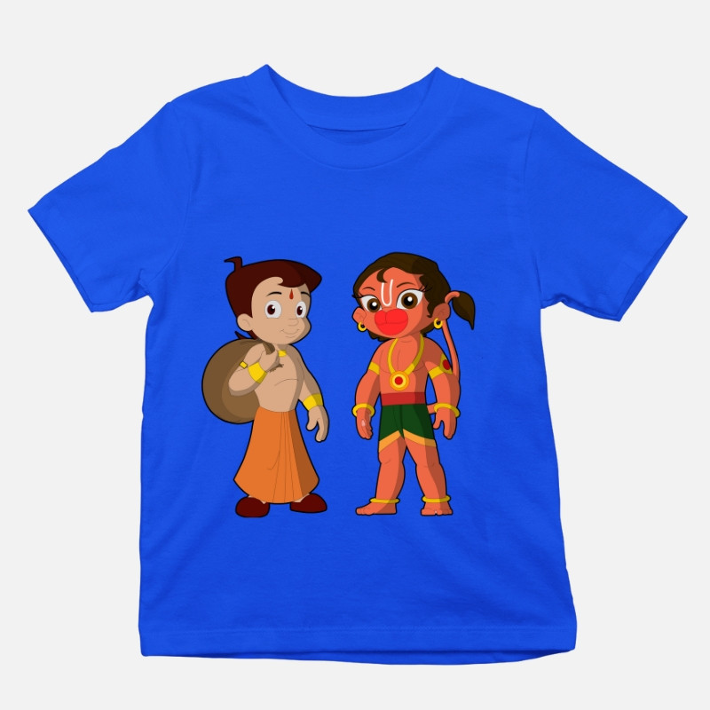 Chhota Bheem & Hanuman's Mighty Adventures Kids Boys T-Shirt