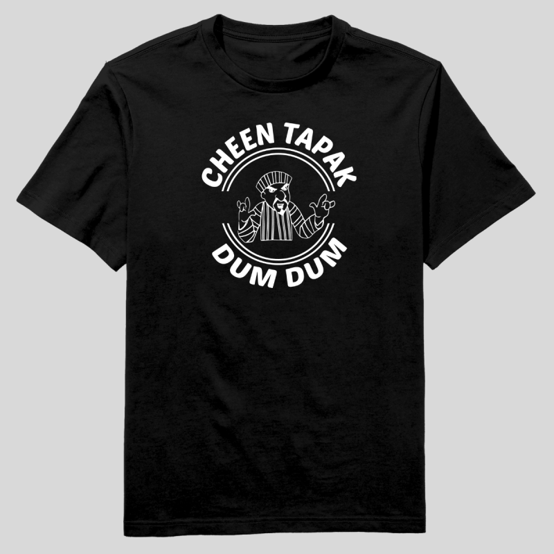 Fun Time With Cheen Tapak Dum Dum Round Neck Unisex T-Shirt