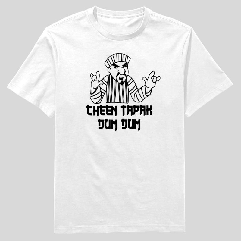 Frenzy Cheen Tapak Dum Dum Round Neck Unisex T-Shirt