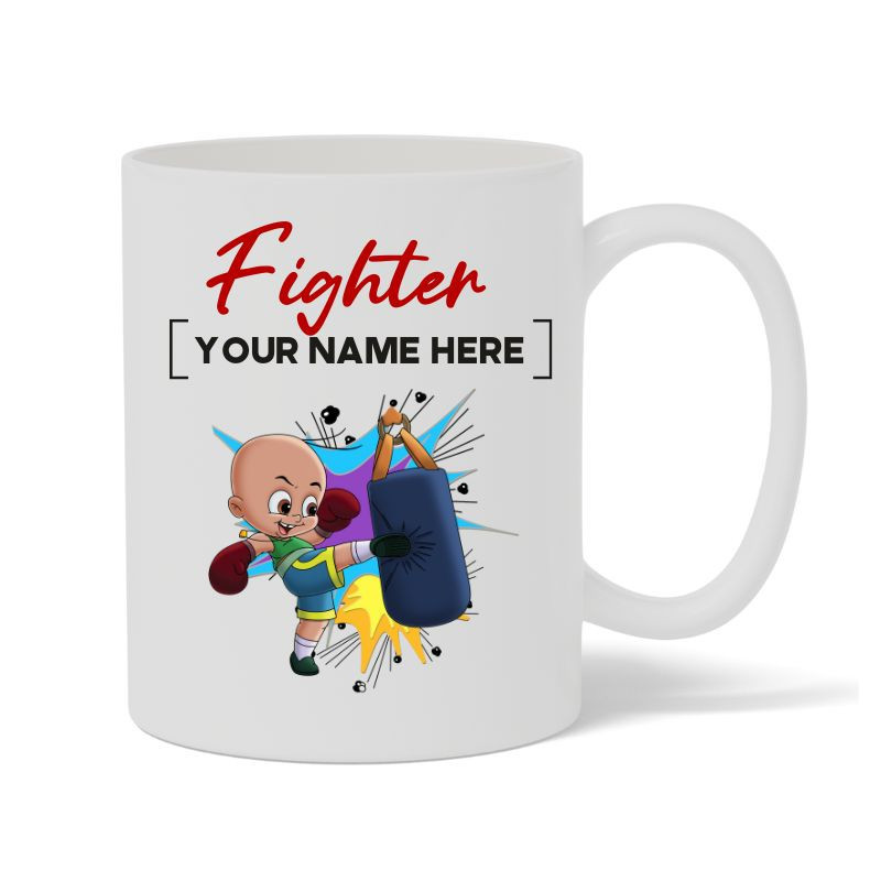 Fighter Personalized Chhota Bheem Mug