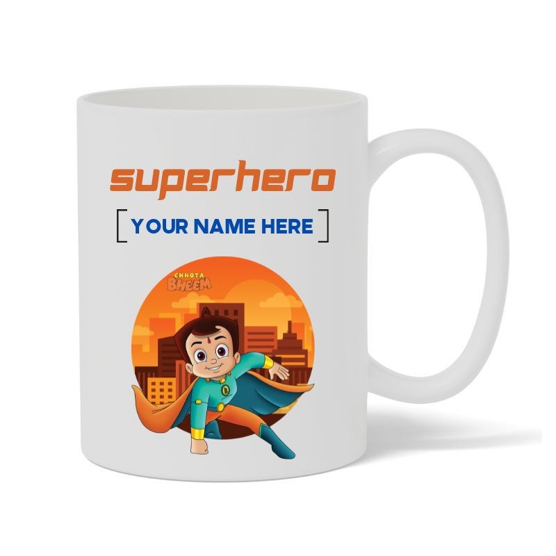 Super Hero Personalized Chhota Bheem Mug