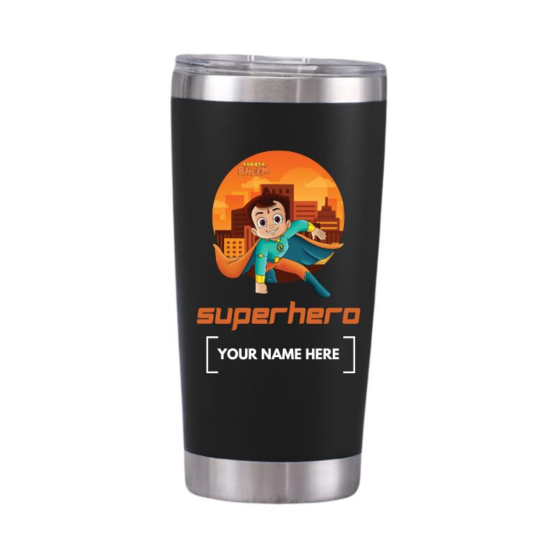 Super Hero Personalized Ceramic Sipper Bottle